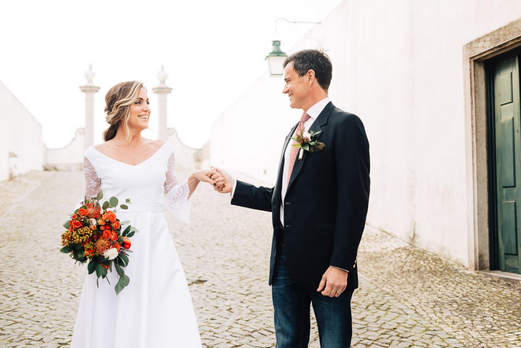 a cerimônia dos noivos