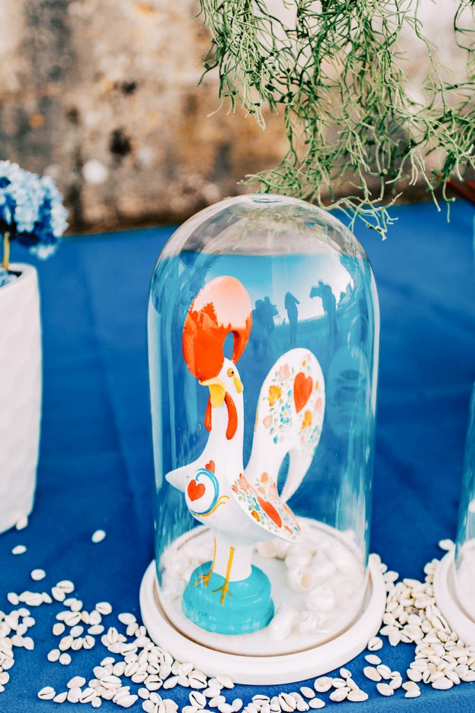 Elopement Alma lisboeta em Lisboa decoração galo