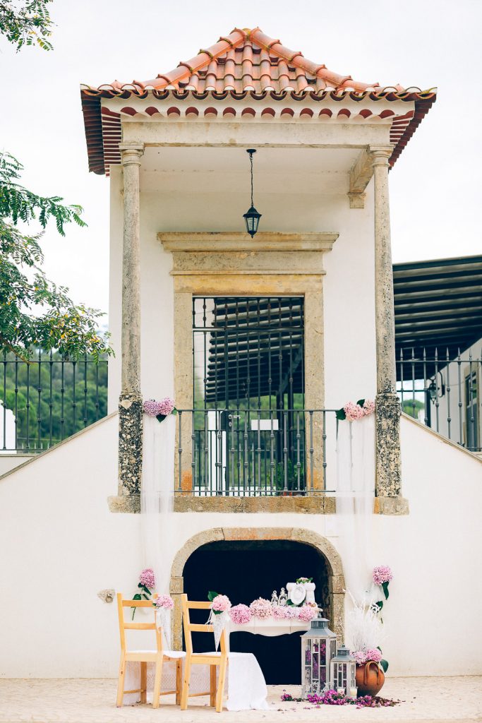 elopement boho quinta de alcube decoração de elopement boho