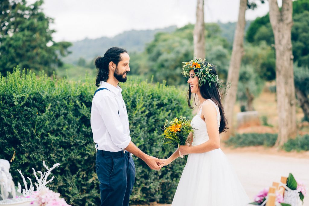 elopement boho quinta de alcube um toque de mãos