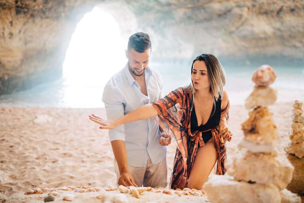 ensaio gruta benagil ela fala: 