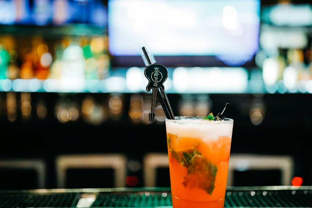 bebidas no Hard Rock Cafe lisboa