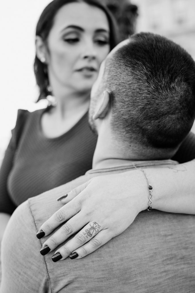 cole dos dedos tatuagem de uma criança