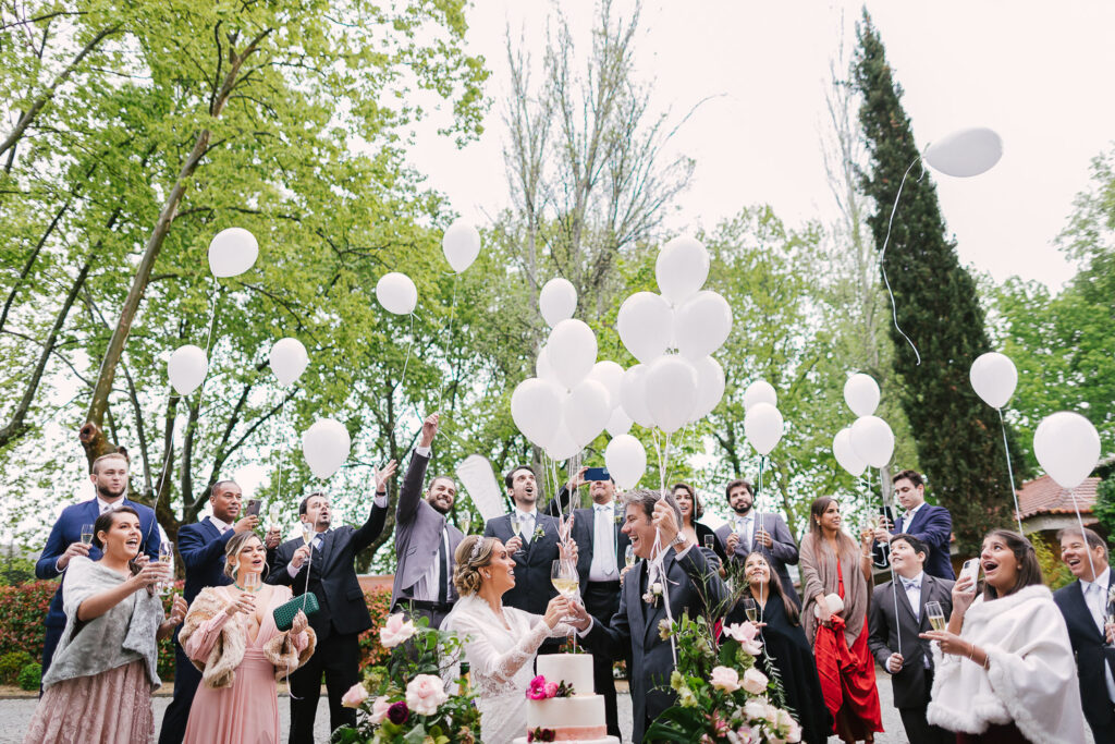 corte do bolo mini wedding