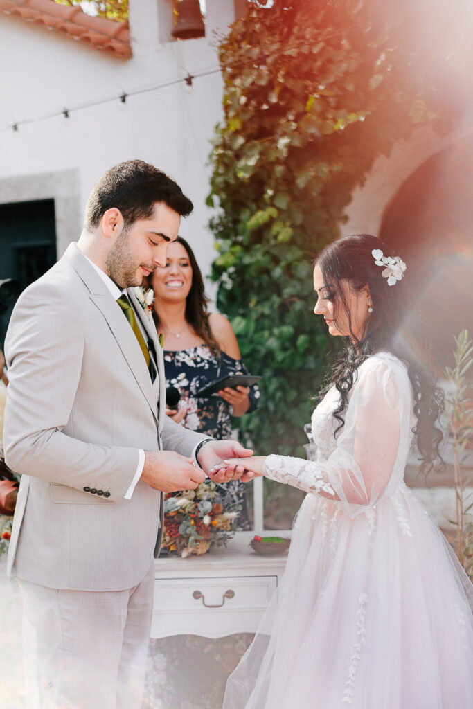 cerimonia de um elopement em portugal