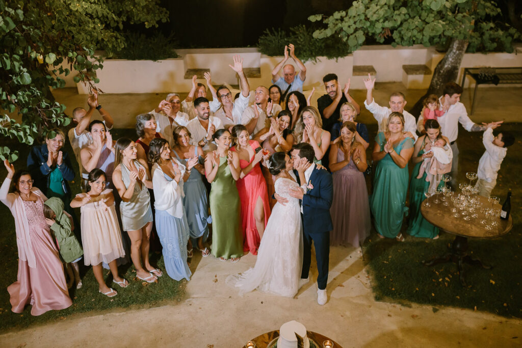 Mini Wedding casal e seus convidados